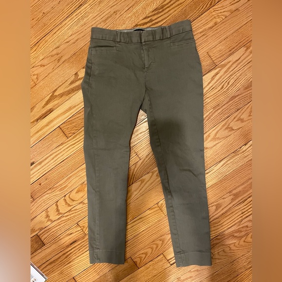 Banana Republic Size 0 Sloan Cropped Women’s Work Pant - Picture 7 of 8
